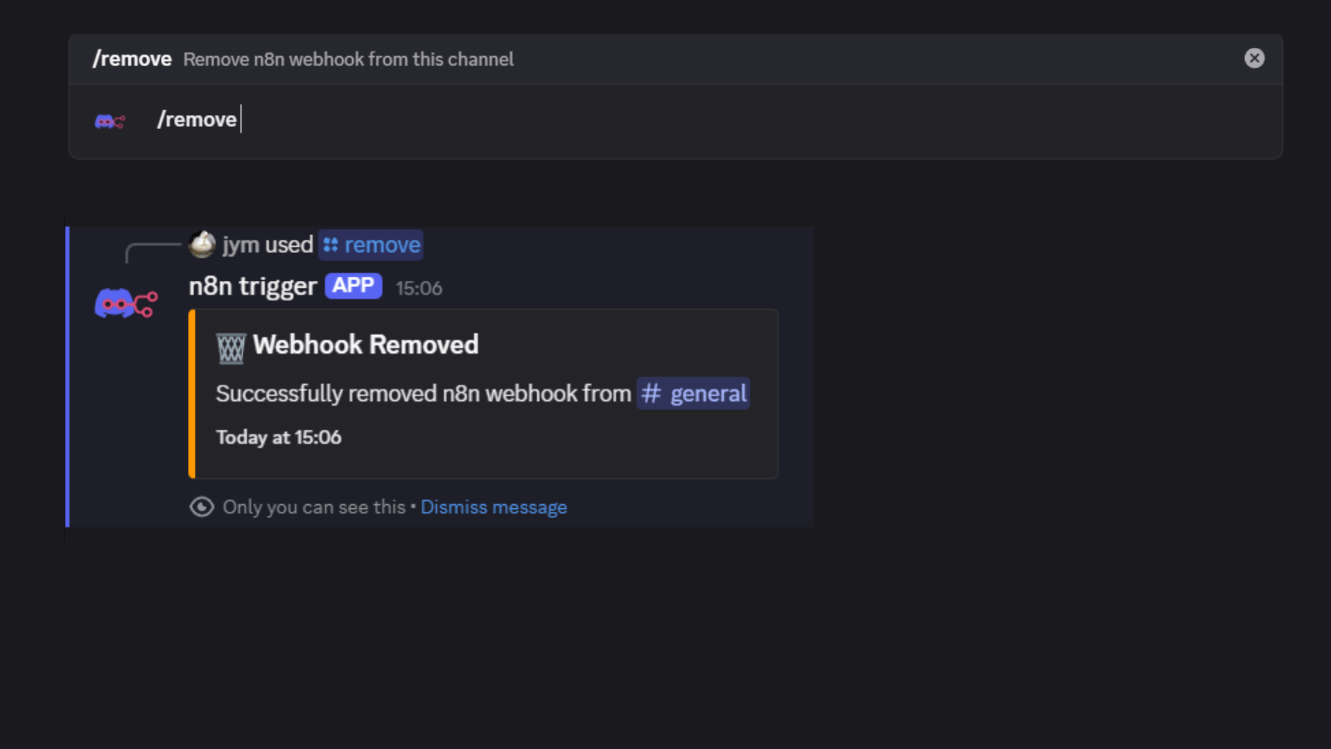 Remove Command